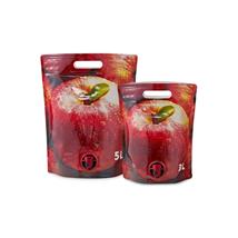 Ståpose med trykk for eplejuice | 3,0 L Komplett med tappekran - 150 stk pr eske 