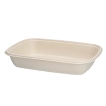 Take-Away boks Bagasse 750ml 300 stk pr kartong 