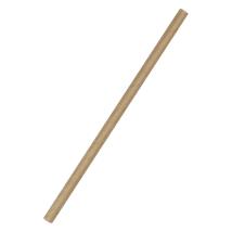 Papirsugerør brun kraft 8 mm x 200 mm Sugerør singlepakket | 4000 stk pr pakke 