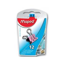 Brevklype MAPED clip ass farge (12) 15mm 