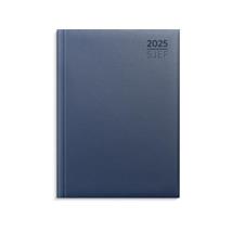 Sjefskalender GRIEG A5 imitert 2025 blå 