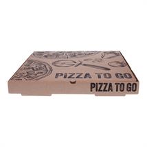 Pizzakartong i bølgepapp 42 cm 50 stk pr eske 