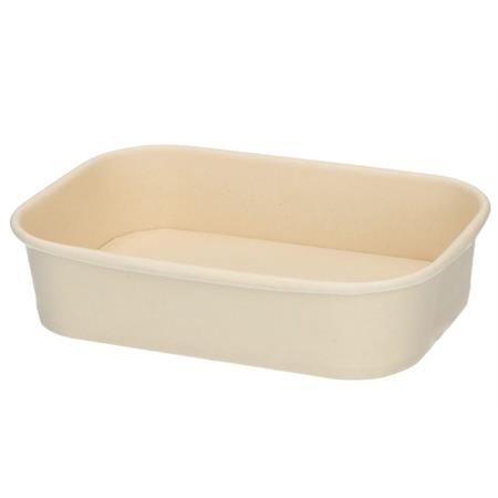 Take-Away boks Bambus 500ml 300 stk pr kartong 