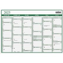 Platekalender GRIEG A3 2025 enkel 