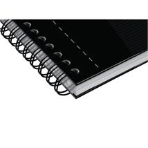 Notatbok OXFORD Smart Black A4 linjer Slitesterk notatbok hardcover spiral 