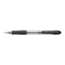 Kulepenn Pilot Supergrip medium sort Pilot kulepenn med oljebasert blekk 