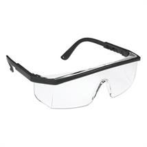 Sikkerhetsbrille Wraparound linse klar Vernebriller 